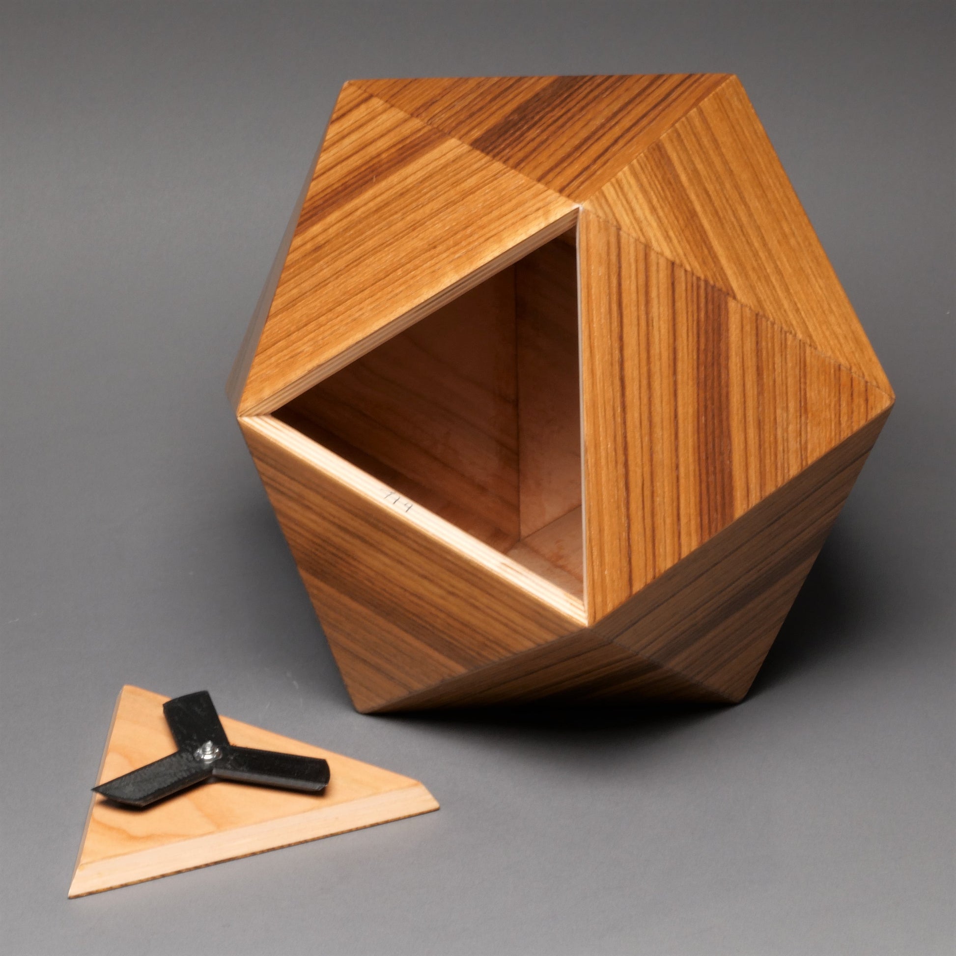 Large Wooden Urn for Adult Human Ashes, up to 295 pounds