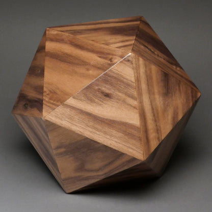Large Wooden Urn for Adult Human Ashes, up to 295 pounds