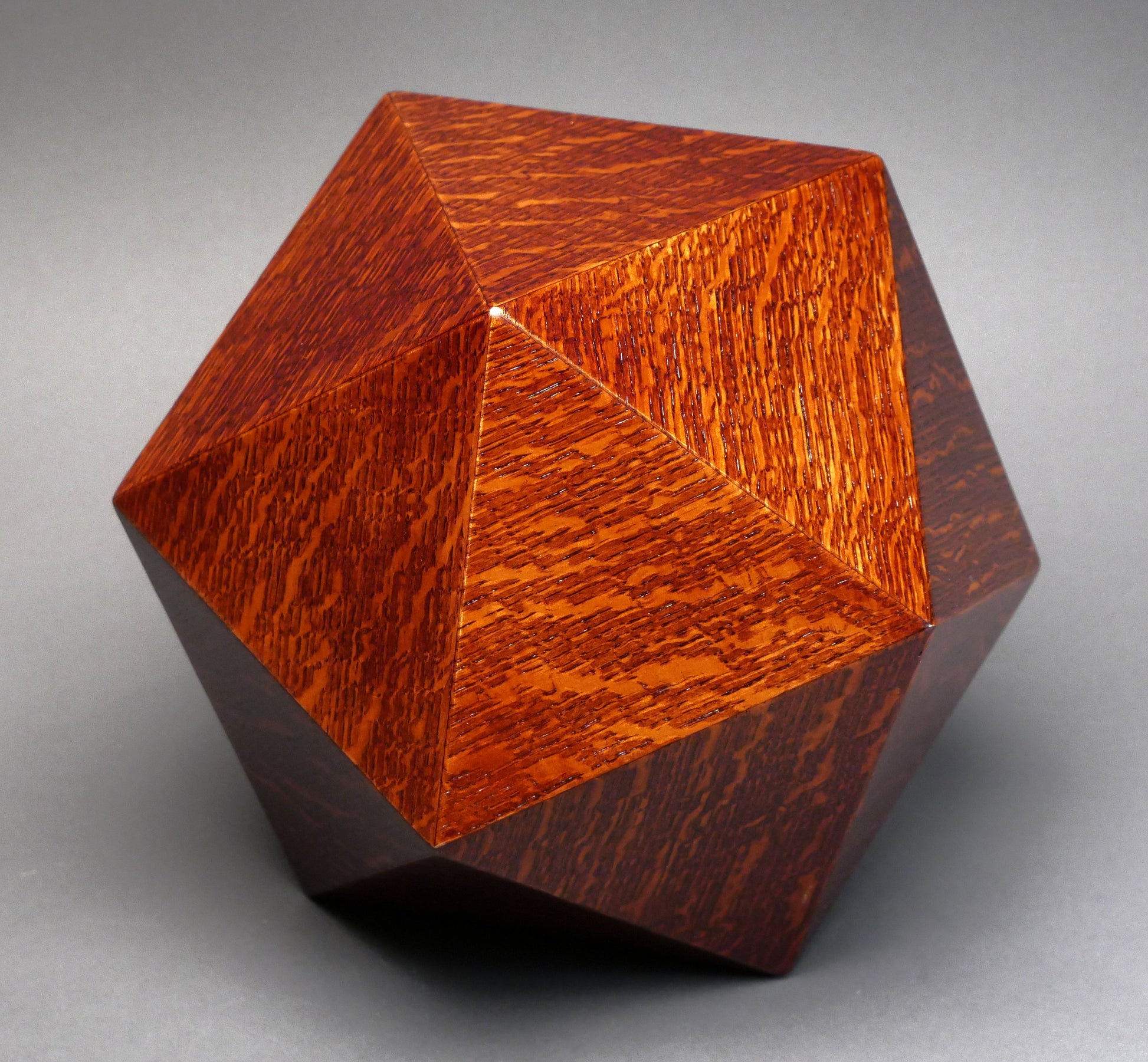 Special Edition European Oak Memorial Ashes Urn for Adult Humans, up to 225 pounds, Original Design made in the USA