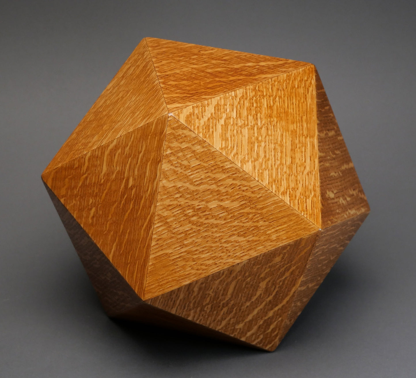 Special Edition European Oak Memorial Ashes Urn for Adult Humans, up to 225 pounds, Original Design made in the USA