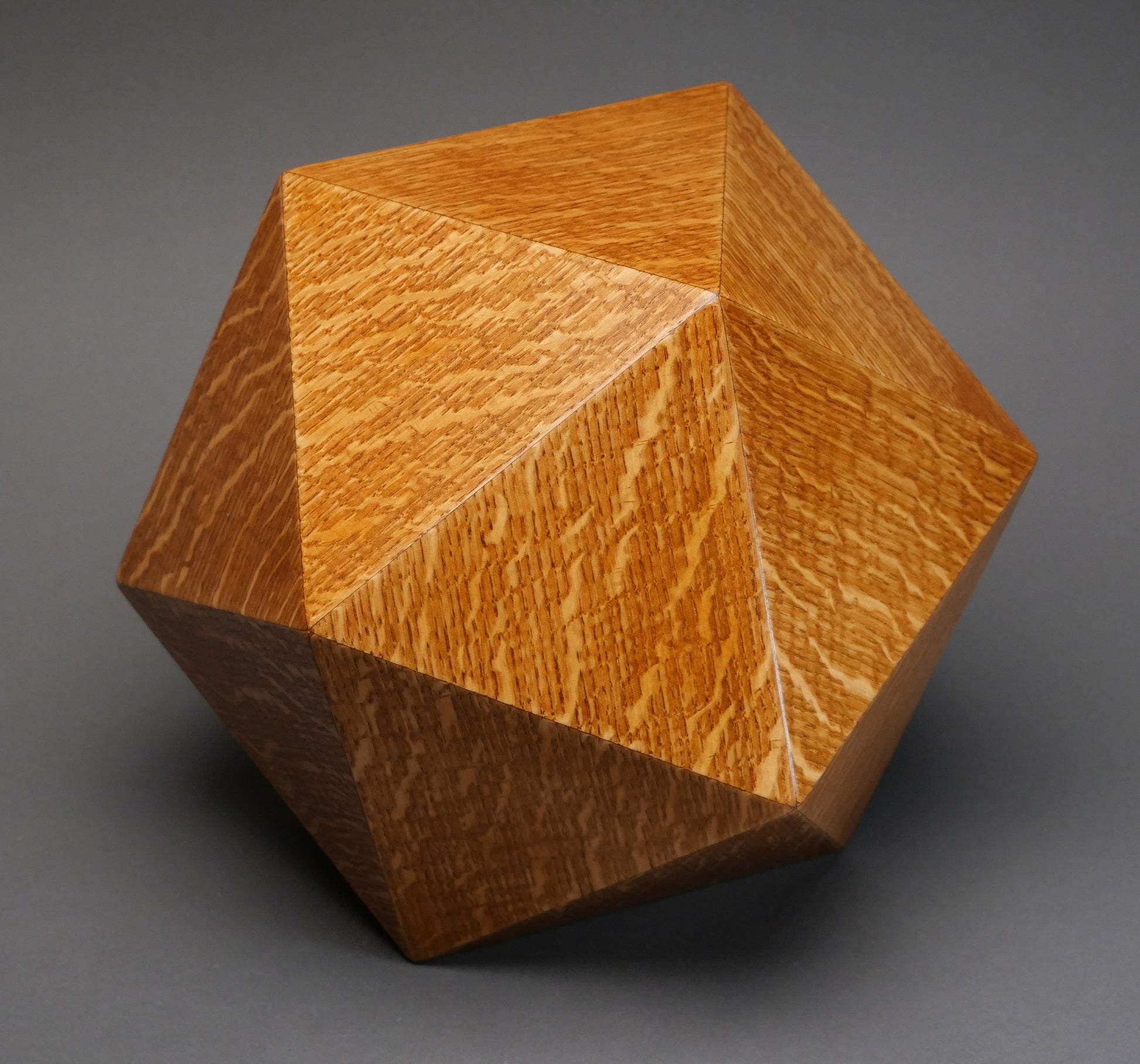 Special Edition European Oak Memorial Ashes Urn for Adult Humans, up to 225 pounds, Original Design made in the USA