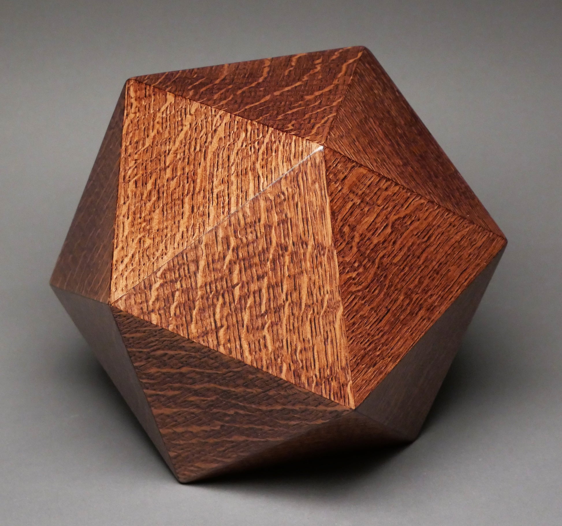 Special Edition European Oak Memorial Ashes Urn for Adult Humans, up to 225 pounds, Original Design made in the USA