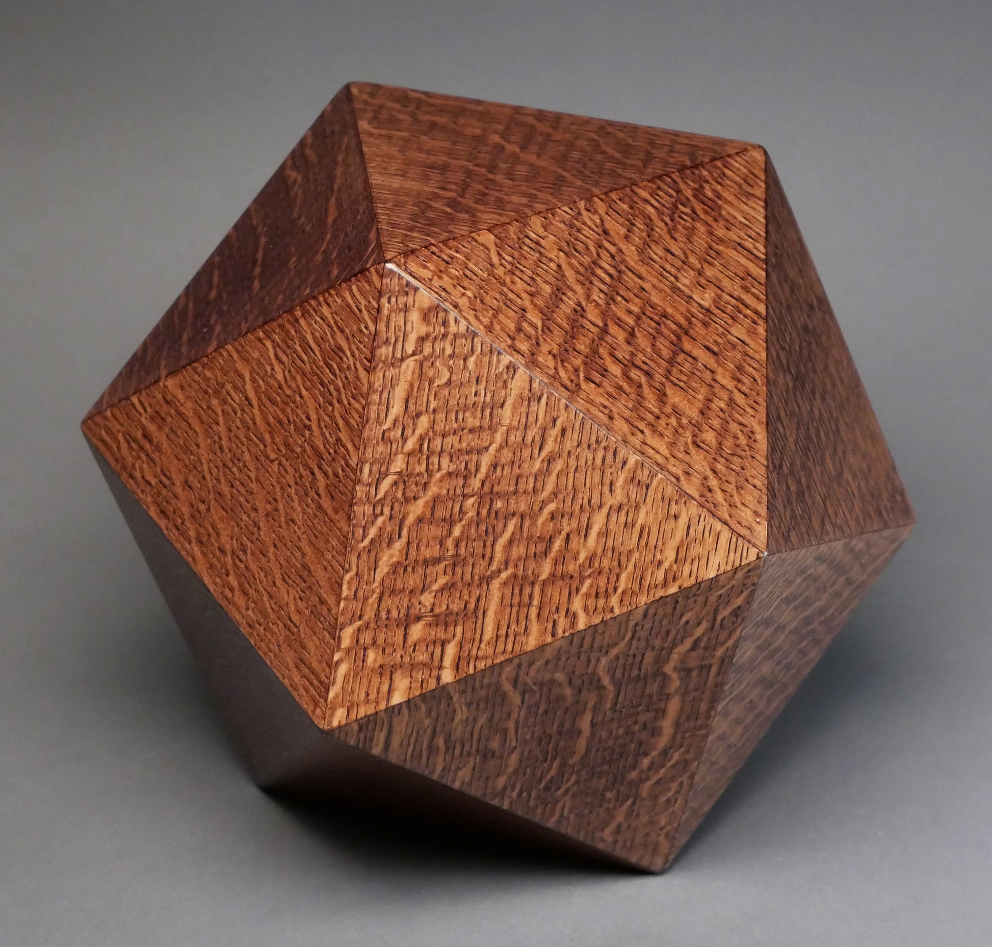 Special Edition European Oak Memorial Ashes Urn for Adult Humans, up to 225 pounds, Original Design made in the USA