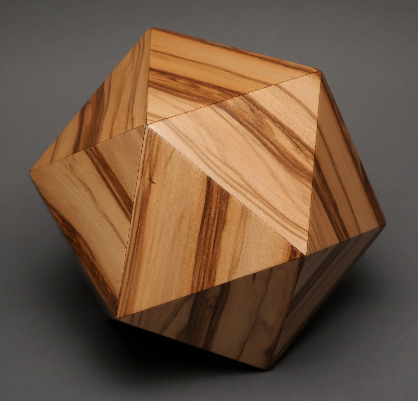 Unique Wood Cremation Urn for a Small Human or Pet up to 125 pounds, Original Design
