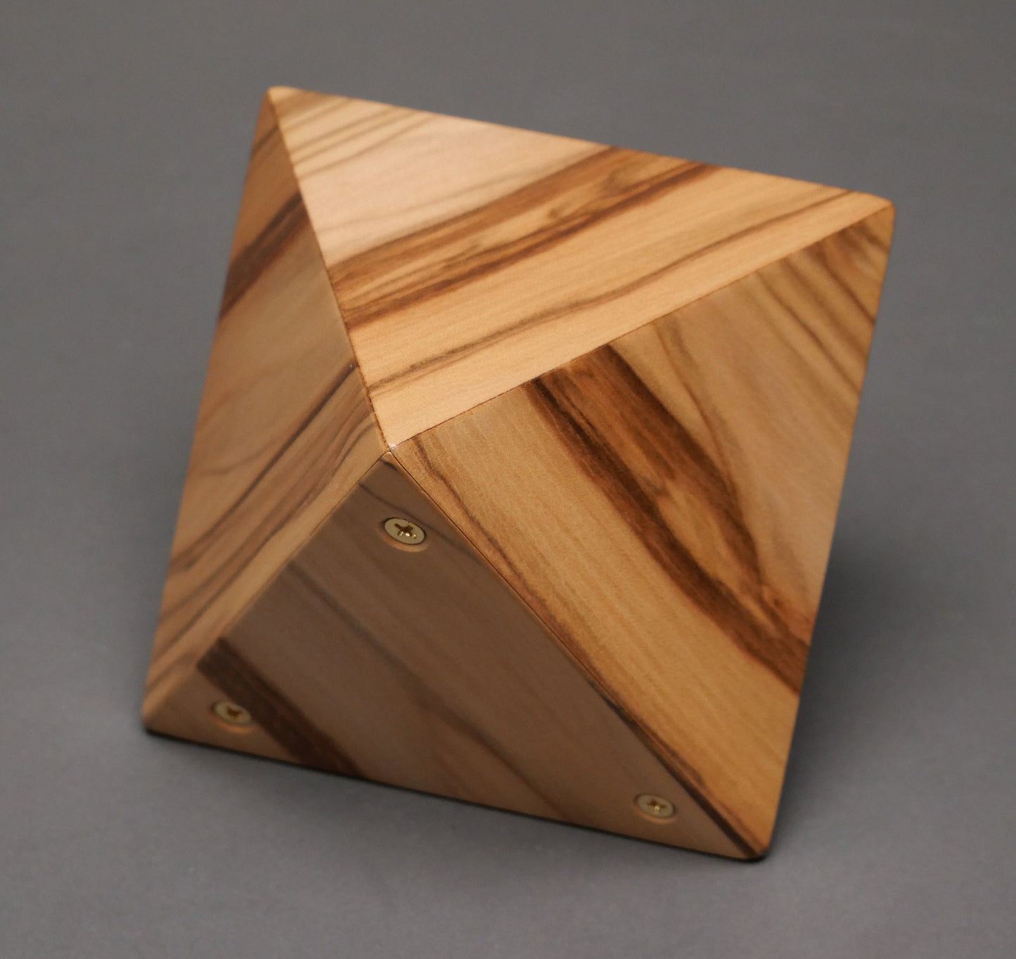 Small Geometric Cremation Urn for a Baby or Small Pet Ashes, 20 cu-in