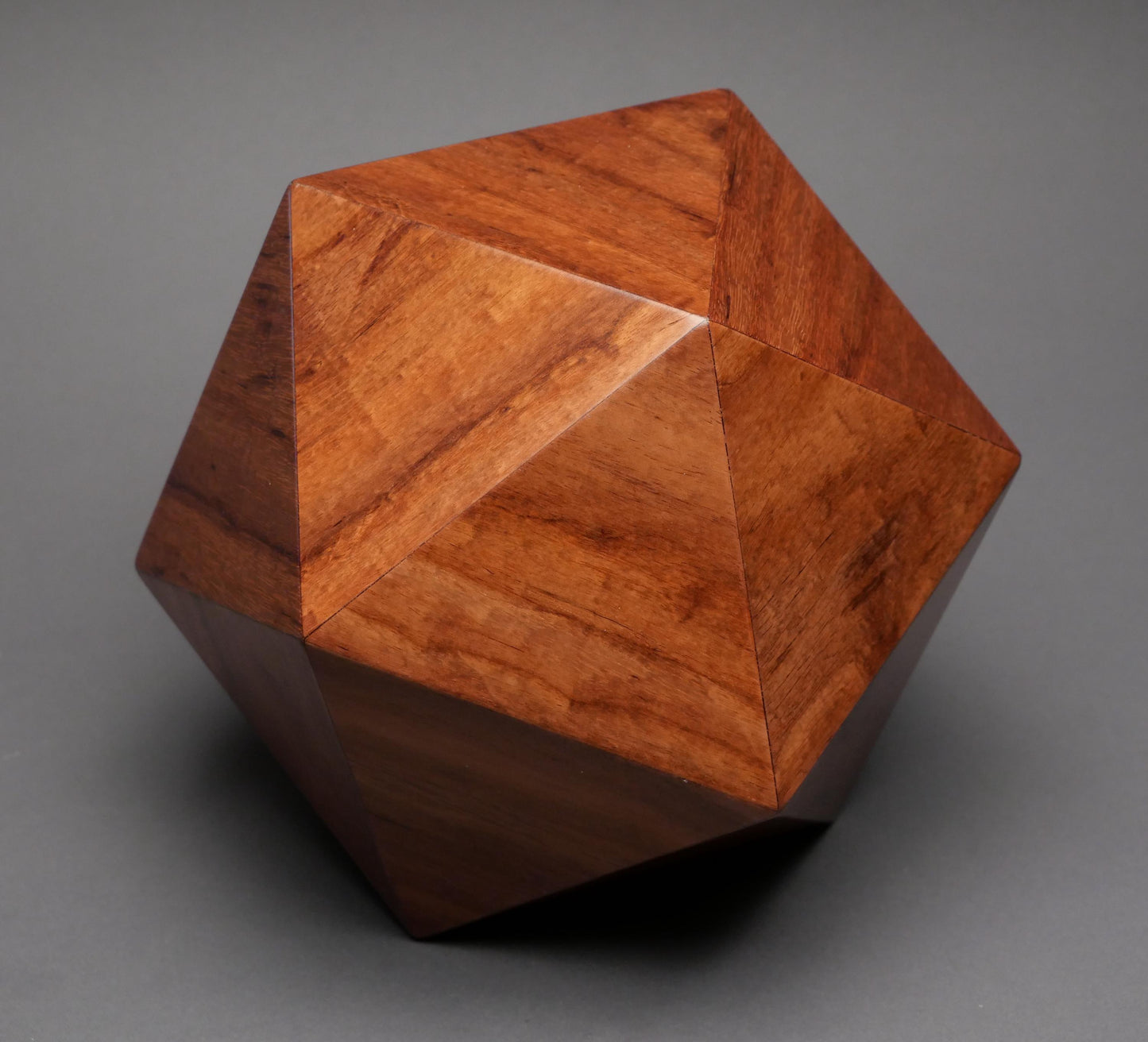 Unique Wood Cremation Urn for a Small Human or Pet up to 125 pounds, Original Design