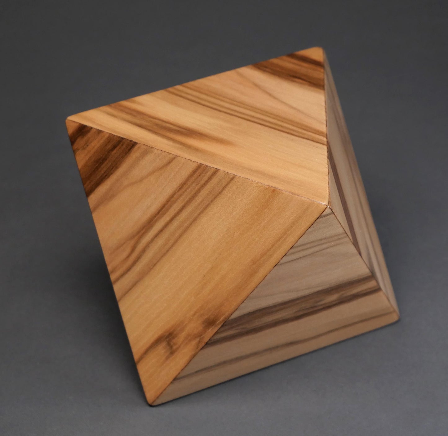 Small Geometric Cremation Urn for a Baby or Small Pet Ashes, 20 cu-in
