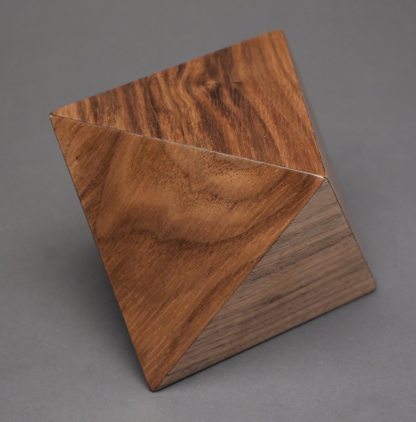 Small Geometric Cremation Urn for a Baby or Small Pet Ashes, 20 cu-in