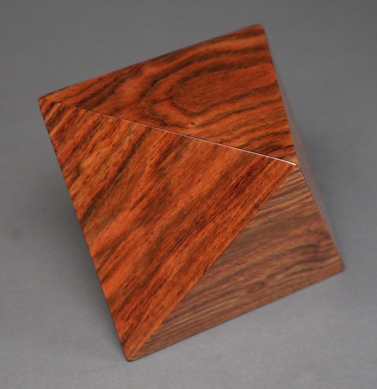 Small Geometric Cremation Urn for a Baby or Small Pet Ashes, 20 cu-in