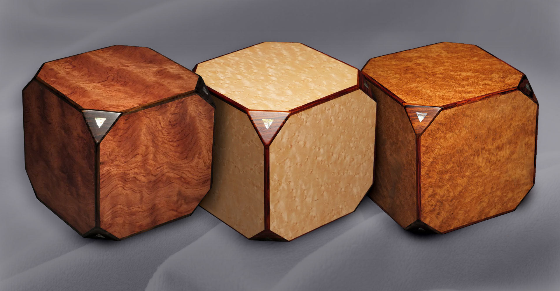 Beautiful Wooden HandCrafted Urns Honoring Loved Ones