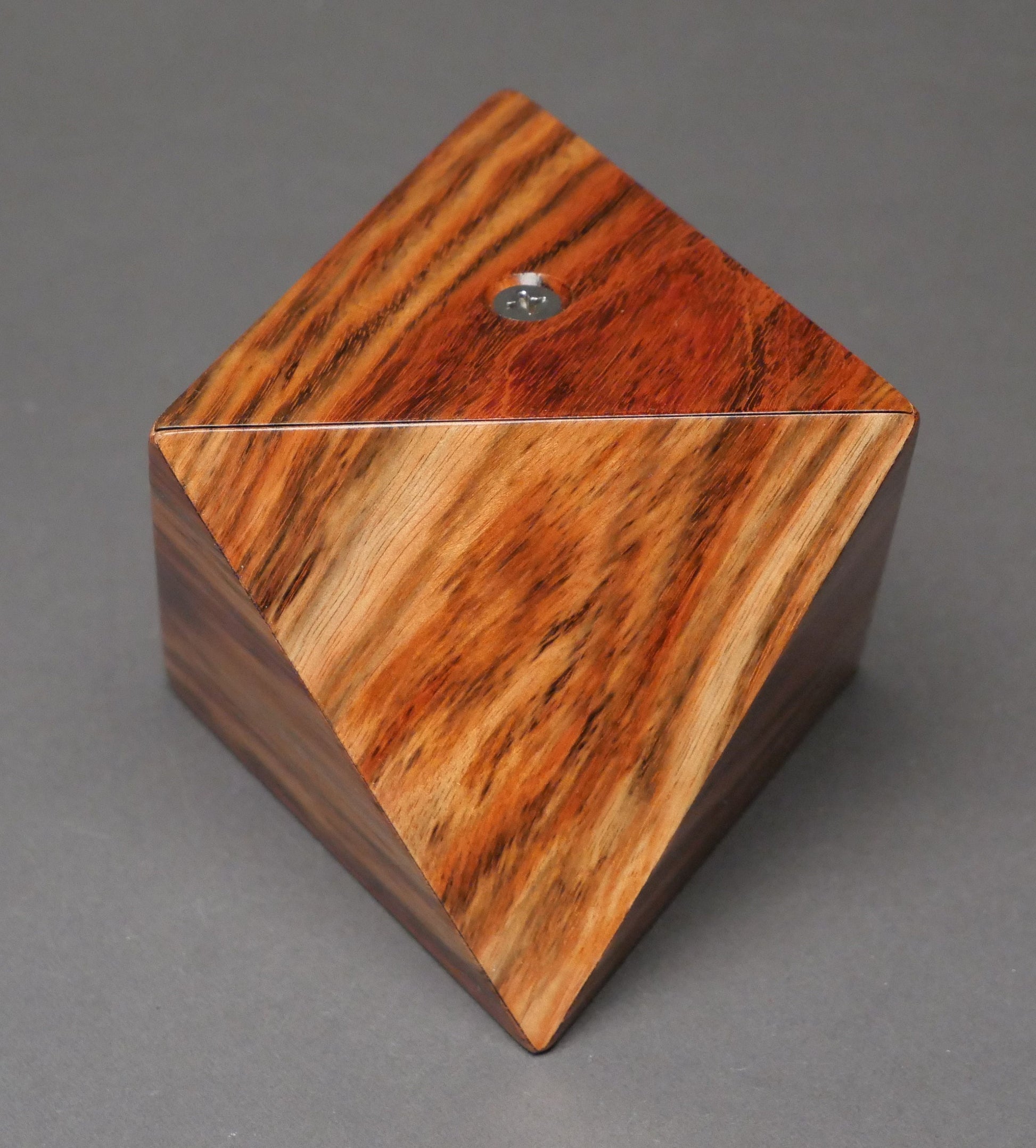 Small Geometric Cremation Urn for an Infant or Small Pet Ashes, 10 cu-in