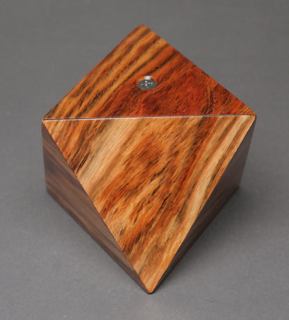 Small Geometric Cremation Urn for an Infant or Small Pet Ashes, 10 cu-in
