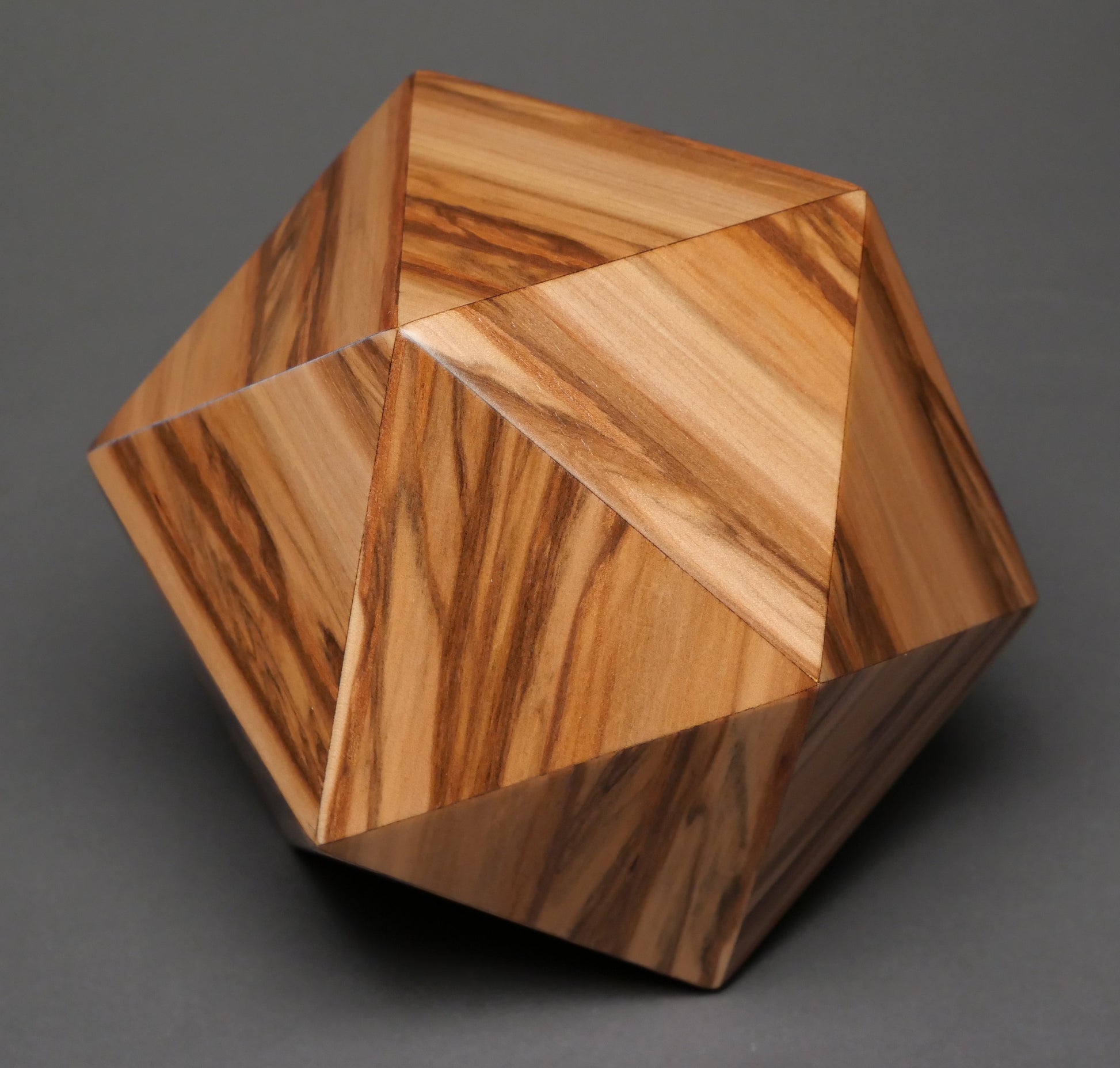 Artistic Wood Cremation Urn for Pets and small Humans up to 65 pounds, Original Design