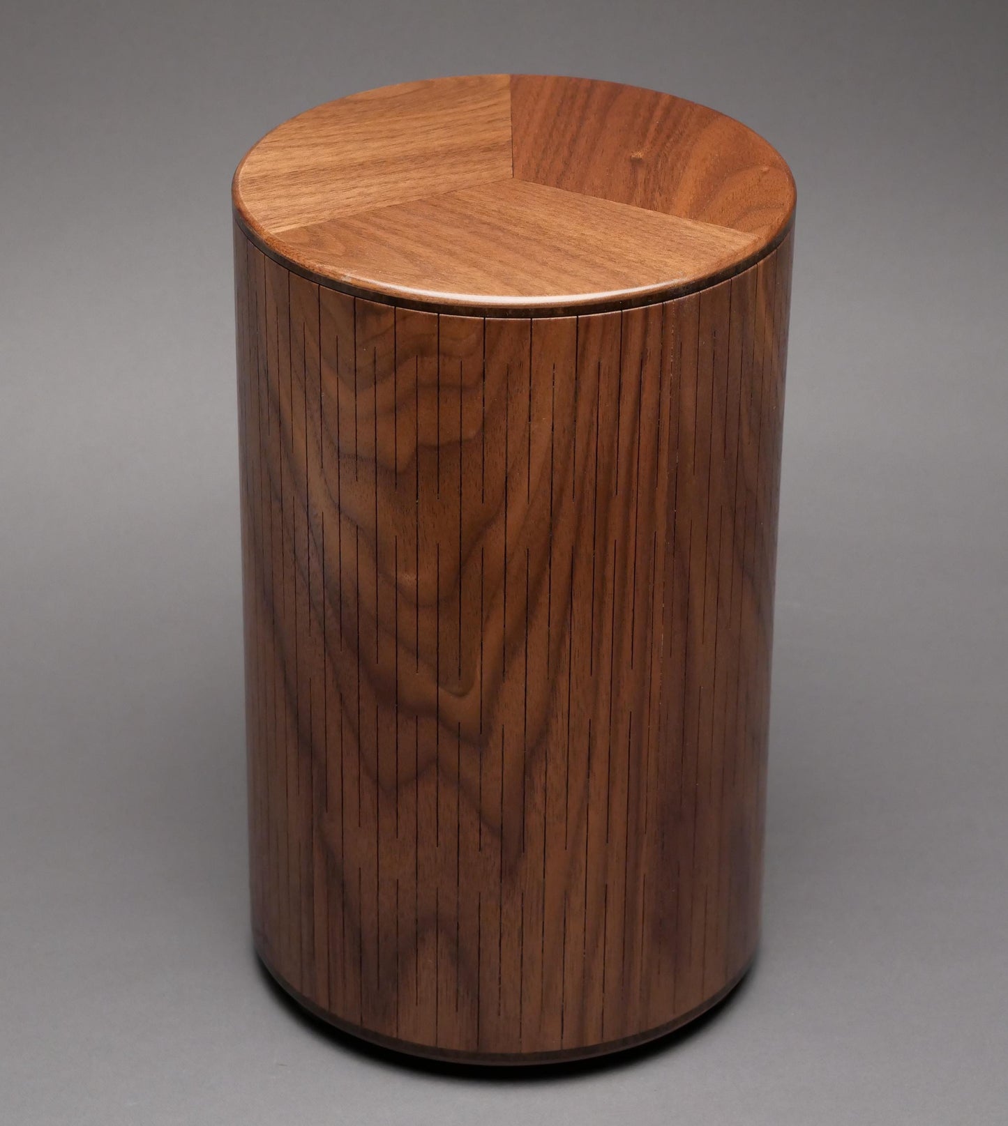 Artistic Wooden Urn for Adult Human Ashes up to 205 pounds
