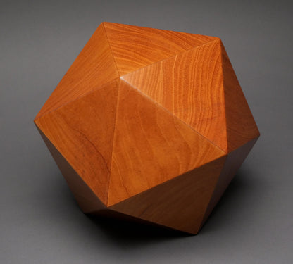 Contemporary Cremation Urn for Adult Human Ashes, up to 225 pounds, Original Design