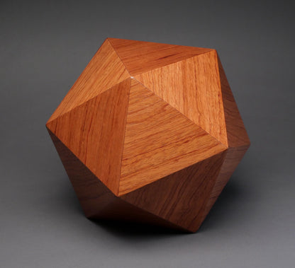 Contemporary Cremation Urn for Adult Human Ashes, up to 225 pounds, Original Design