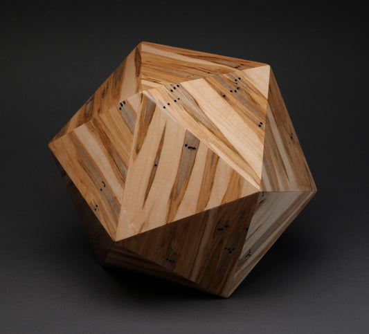 Limited Edition Contemporary Cremation Urn for Adult Human Ashes, up to 225 pounds