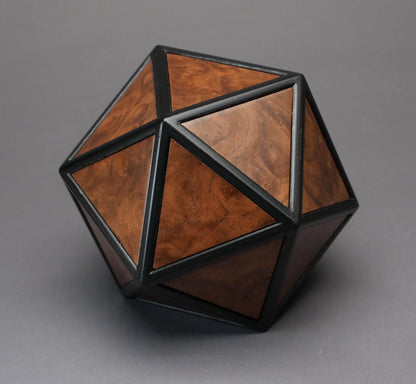 Geometric Cremation Urn: Pet/Small Human Keepsake 55 cu-in