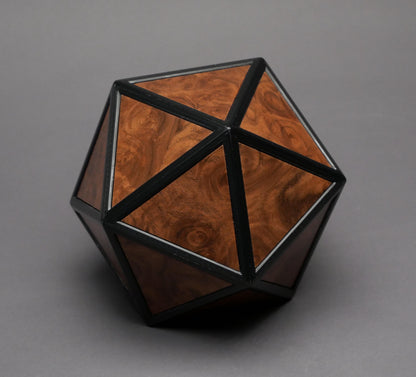 Geometric Cremation Urn: Pet/Small Human Keepsake 55 cu-in