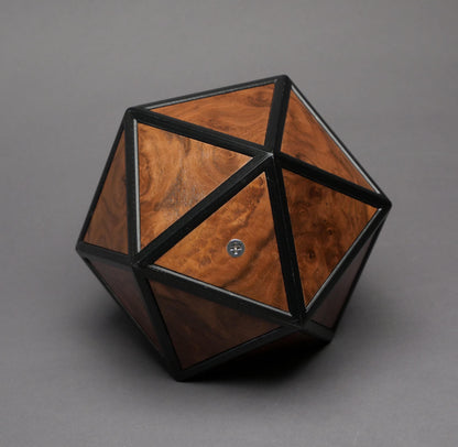 Geometric Cremation Urn: Pet/Small Human Keepsake 55 cu-in