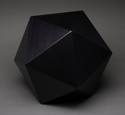Contemporary Cremation Urn for Adult Human Ashes, up to 225 pounds, Original Design