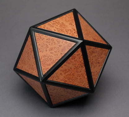 Geometric Cremation Urn: Pet/Small Human Keepsake 55 cu-in