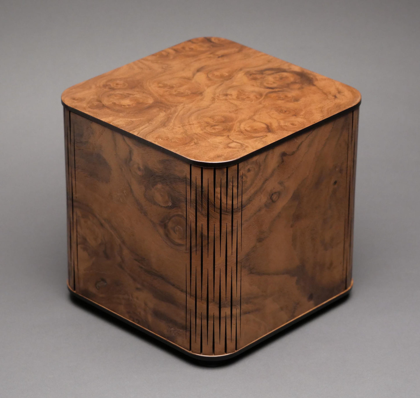 Unique Design Wood Cremation Urn for Adult Humans and large Pets up to 205 pounds