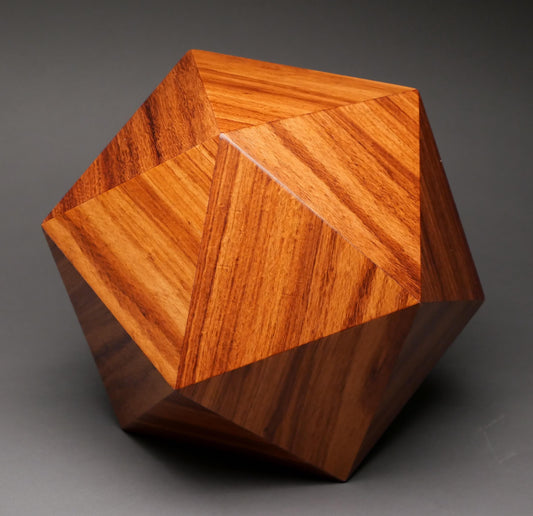 Large Wooden Urn for Adult Human Ashes, up to 295 pounds