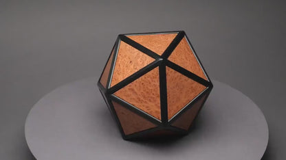 Geometric Cremation Urn: Pet/Small Human Keepsake 55 cu-in